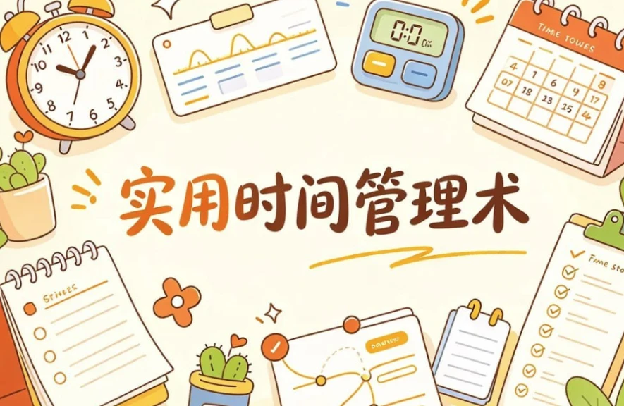图片[1]-实用时间管理术，用系统方法掌控每一天-酷软