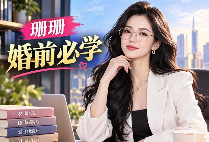 图片[1]-珊珊《婚前必学》全集20课 女性婚前择偶识人必修课-酷软