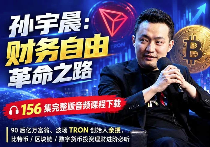 图片[1]-孙宇晨 财富自由革命之路 音频课程-酷软