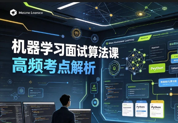 图片[1]-机器学习面试算法课-酷软